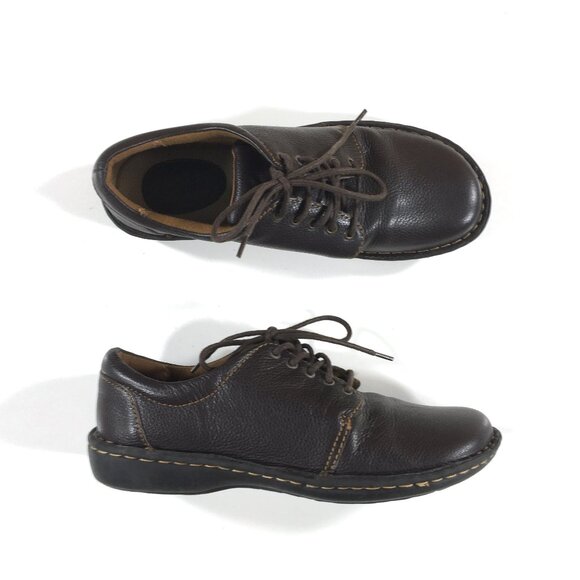 Cabelas Lace Up Oxfords Womens Size 9 Brown Leather FB7002-53 - Picture 1 of 9